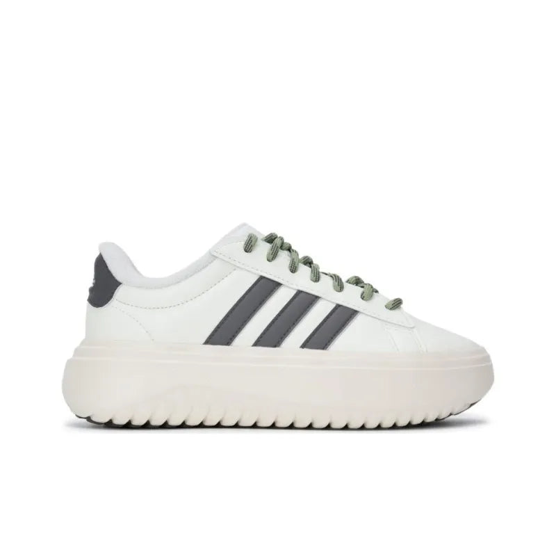 Grand Court Women's Adidas Platform 'Ivory Black' Women's