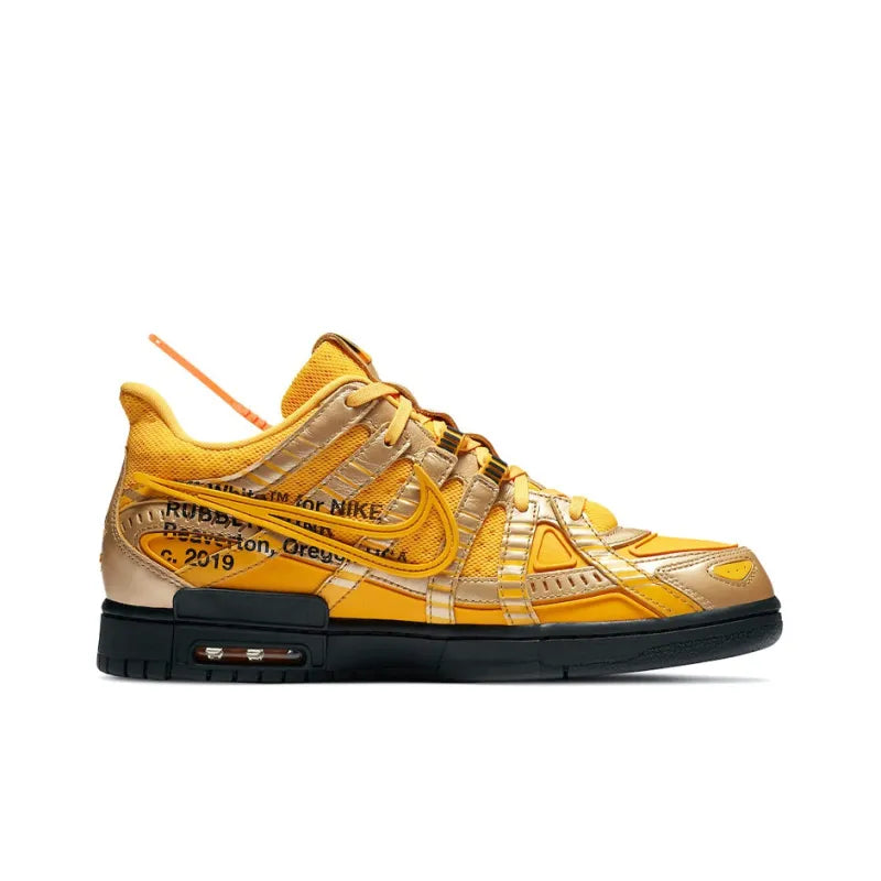 Nike Air Rubber Dunk 'Off-White University Gold'